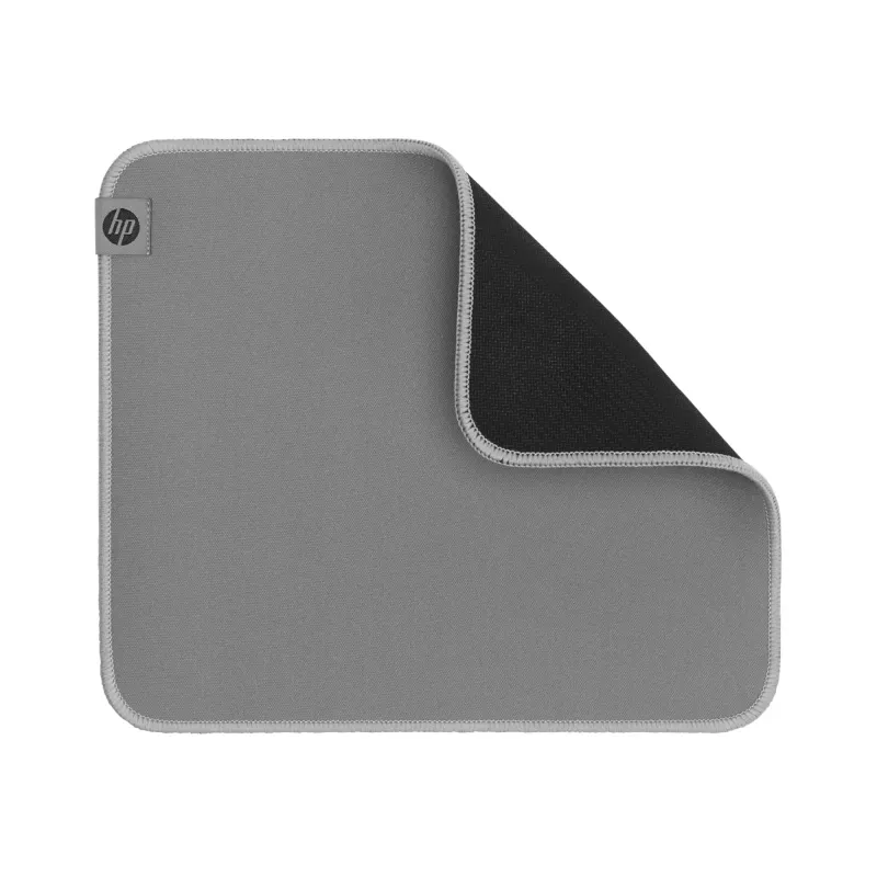 HP 100 Desinfizierbares Mauspad, Grau, Einfarbig, Polyester, Gummi