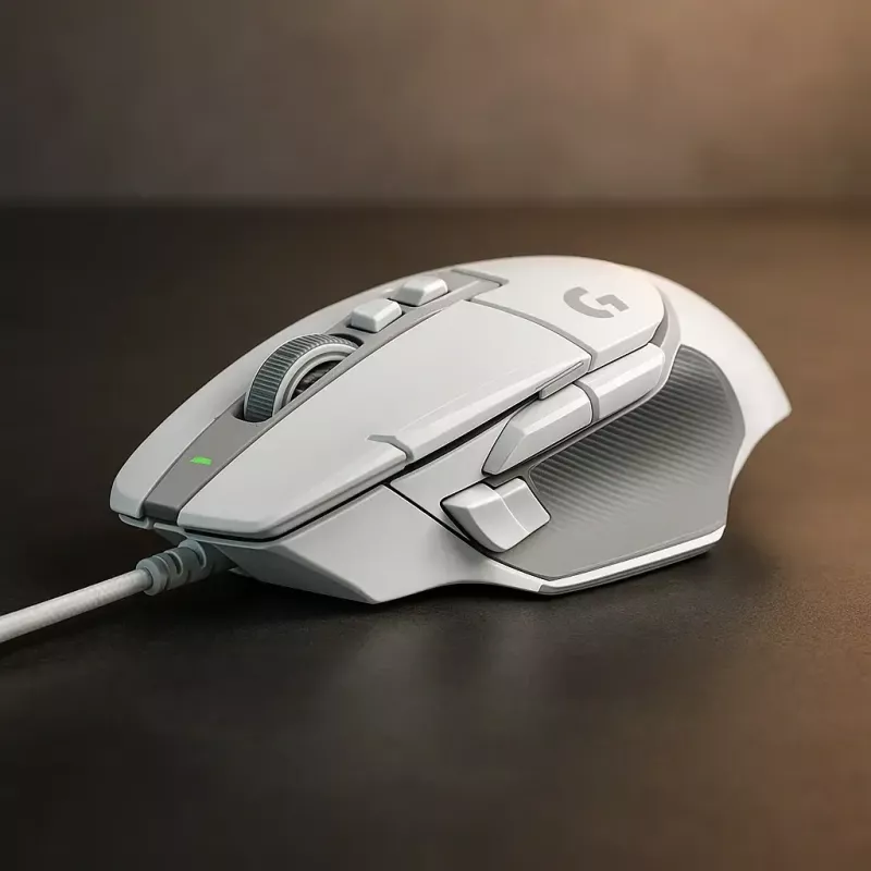 LOGITECH G502 X Gaming Mouse - USB - White