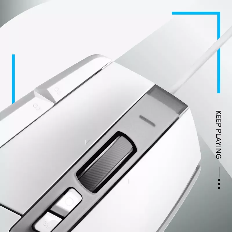 LOGITECH G502 X Gaming Mouse - USB - White