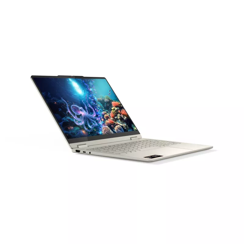 Lenovo Yoga 7 2-in-1 14AKP10 Copilot+ PC AMD Ryzen™ AI 7 350 Hybrid (2-in-1) 35,6 cm (14 Zoll) Touchscreen 2.8K 16 GB LPDDR5x-SDRAM 1 TB SSD Wi-Fi 7 (802.11be) Windows 11 Home Deutsch Grau