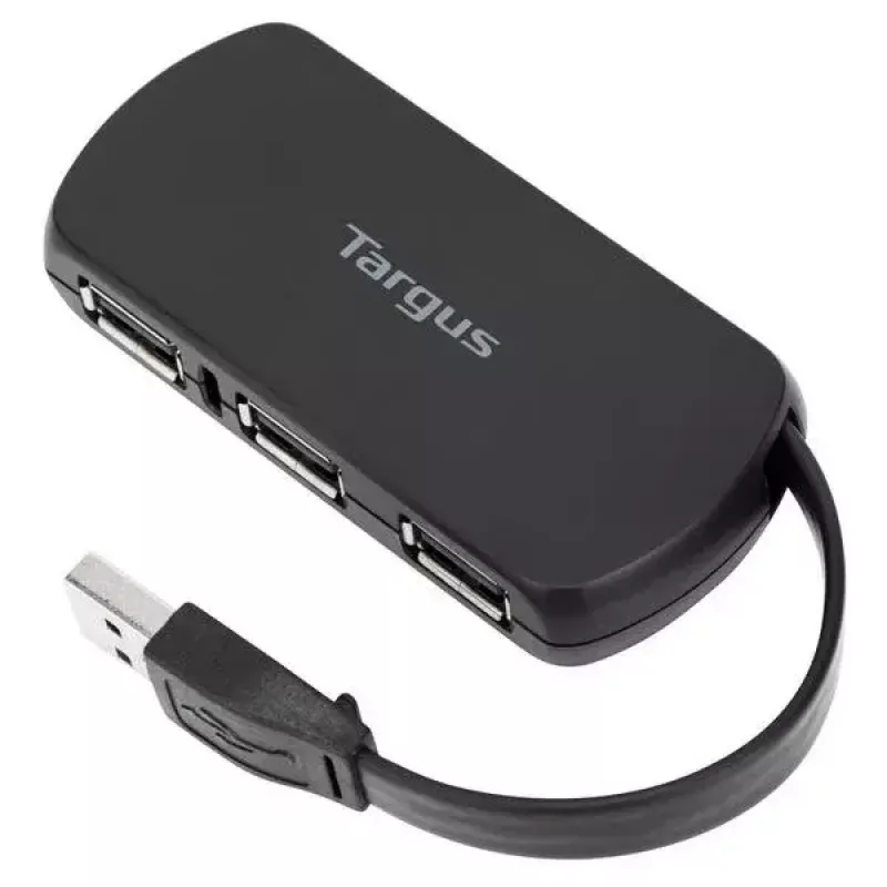 Targus ACH114EU Schnittstellen-Hub USB 2.0 480 Mbit/s Schwarz