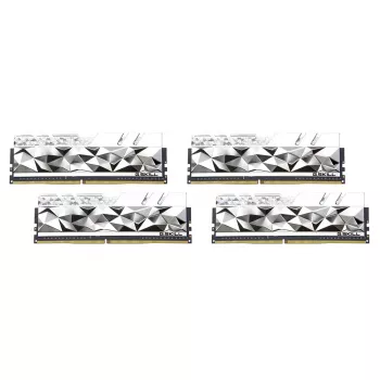 DIMM 64 GB DDR4-3600 (4x 16 GB) Quad-Kit, Arbeitsspeicher silber, F4-3600C16Q-64GTESC, Trident Z Royal Elite, INTEL XMP