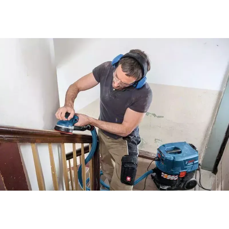 Bosch GET 55-125 Professional Exzenterschleifer 7800 RPM 15600 OPM Schwarz, Blau 550 W