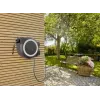 Wandmontierte Trommel Gardena RollUp Automatic Schwarz Grau