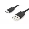 DIGITUS ASSMANN USB Typ-C Verbindungskabel, Typ C auf A M/M, 1m 3A, 480MB, Version 2.0, schwarz