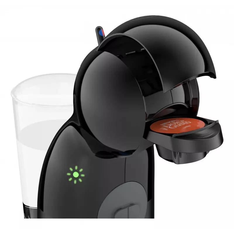 Espressomaschine KRUPS Piccolo XS KP1A3B, 0,8 l Wassertank, Dolce Gusto Kapseln, 1600 W, Arbeitsplatte, schwarz