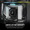 CORSAIR Memory 32GB (2x16GB) DDR5 DRAM 6000MT/s CL36 AMD Expo & Intel XMP Memory Kit Vengeance Weiß