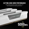 CORSAIR Memory 32GB (2x16GB) DDR5 DRAM 6000MT/s CL36 AMD Expo & Intel XMP Memory Kit Vengeance Weiß