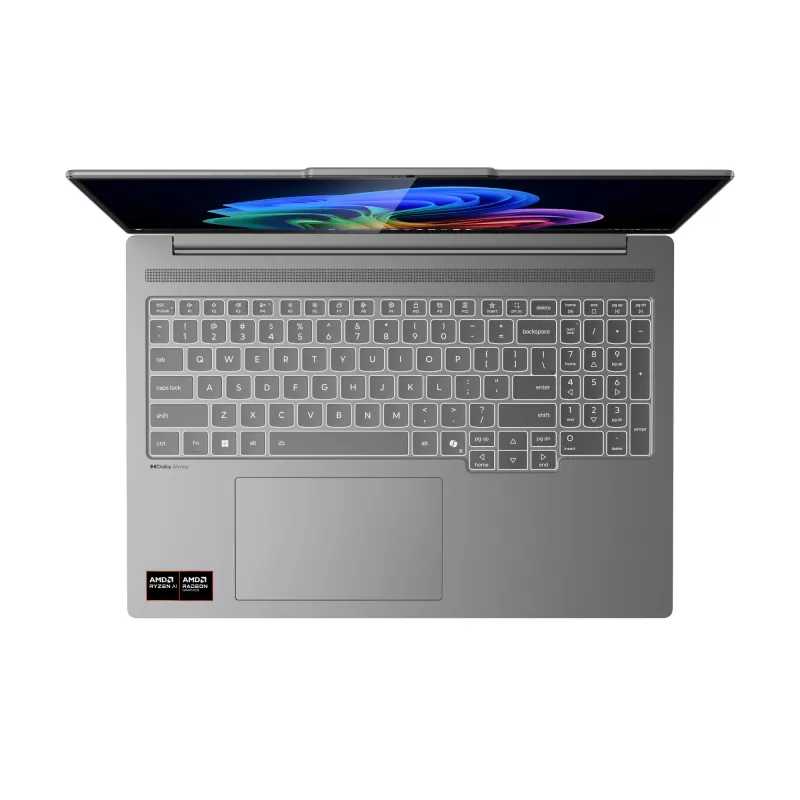 Lenovo IdeaPad Pro 5 16AKP10 Copilot+ PC AMD Ryzen™ AI 7 350 Laptop 40,6 cm (16 Zoll) 2.8K 32 GB LPDDR5x-SDRAM 1 TB SSD Wi-Fi 7 (802.11be) Windows 11 Pro German Grau