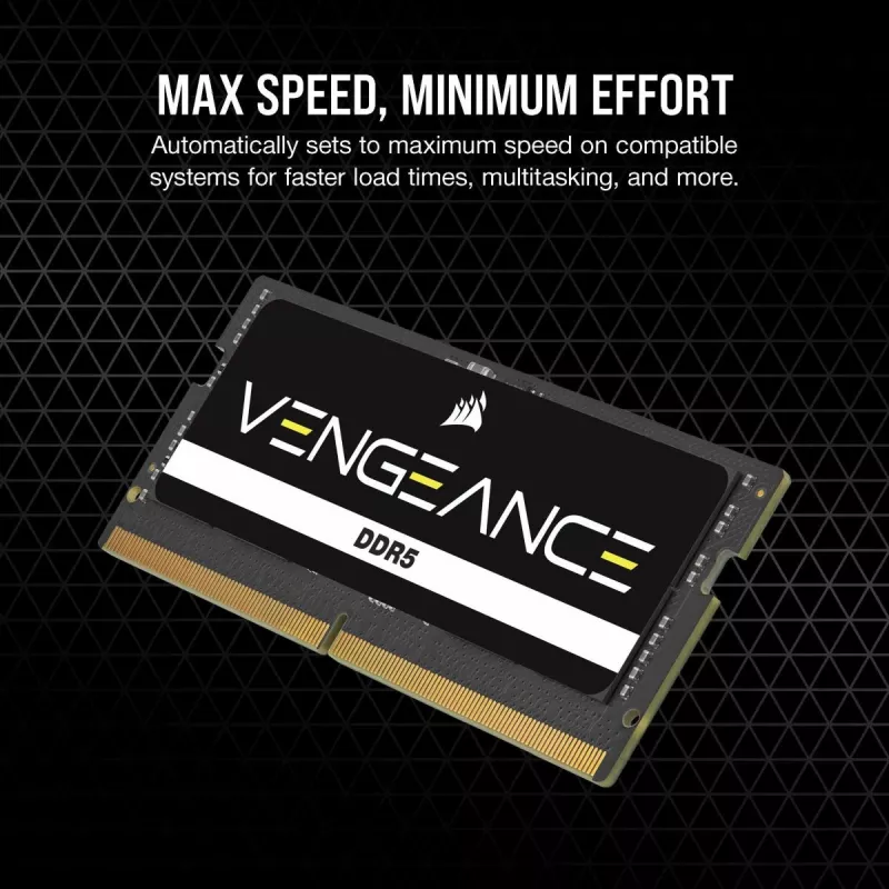 CORSAIR Memory 32GB Vengeance DDR5 SoDIMM (1x32gb) DDR5 5600mt/s CL48