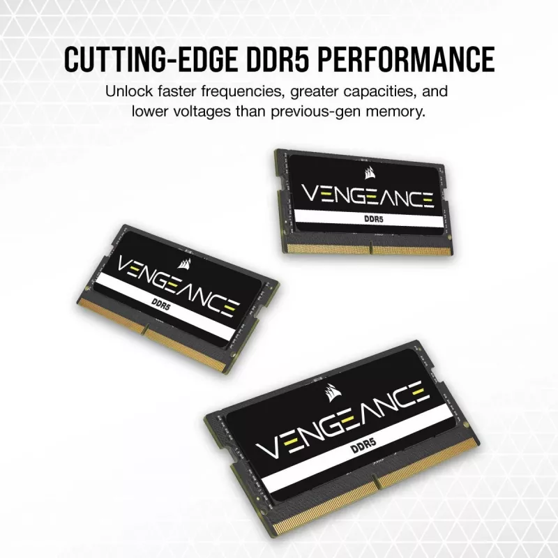 CORSAIR Memory 32GB Vengeance DDR5 SoDIMM (1x32gb) DDR5 5600mt/s CL48