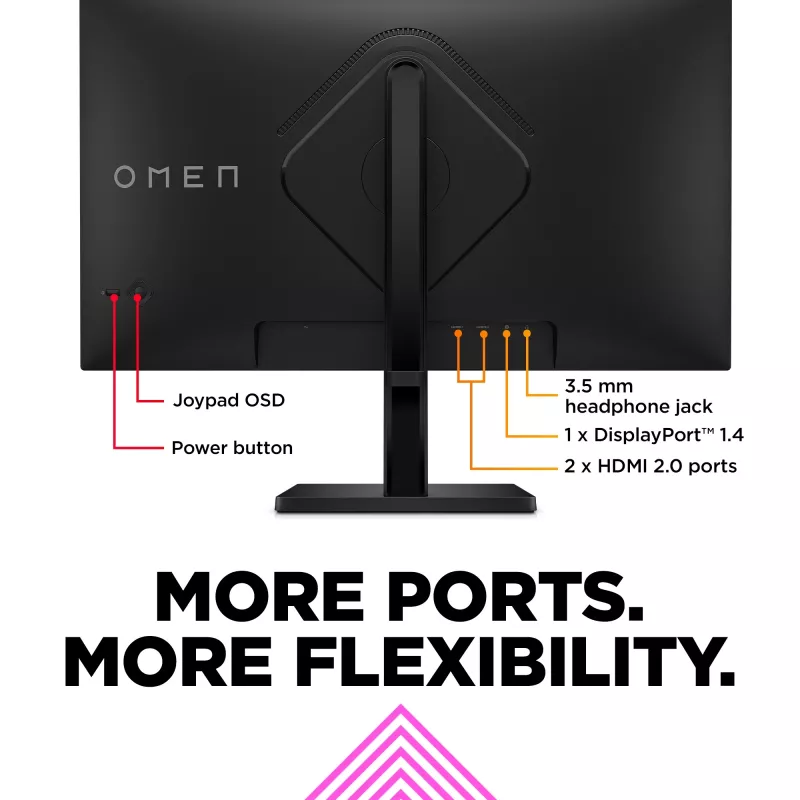 OMEN by HP 27 Zoll QHD 165Hz Gaming Monitor - OMEN 27q