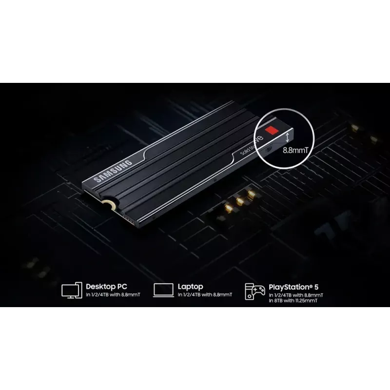 SSD-Festplatte Samsung 9100 PRO 8 TB M.2 PCI Express 5.0 NVMe V-NAND