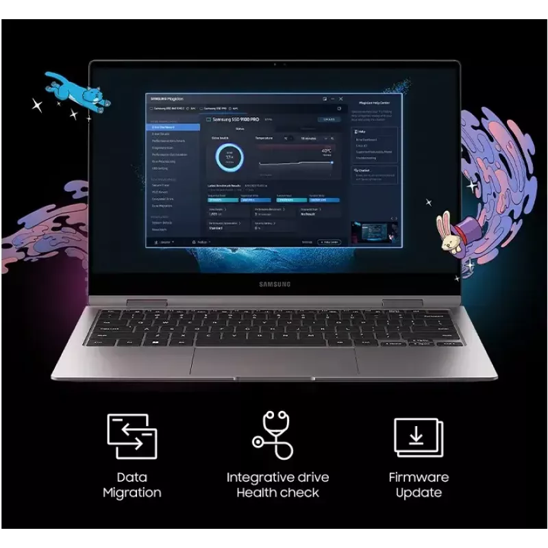 SSD-Festplatte Samsung 9100 PRO 8 TB M.2 PCI Express 5.0 NVMe V-NAND