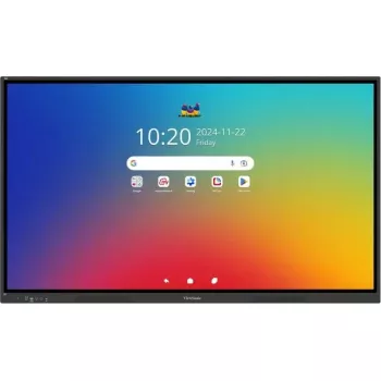 Viewsonic IFP7534 interaktives Whiteboard 190,5 cm (75 Zoll) 3840 x 2160 Pixel Touchscreen Schwarz