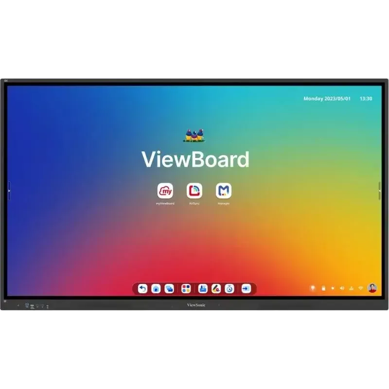 Viewsonic IFP8634 interaktives Whiteboard 2,18 m (86 Zoll) 3840 x 2160 Pixel Touchscreen Schwarz