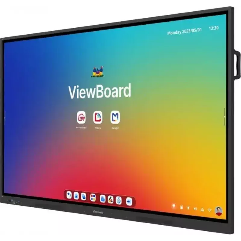 Viewsonic IFP8634 interaktives Whiteboard 2,18 m (86 Zoll) 3840 x 2160 Pixel Touchscreen Schwarz