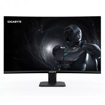 GIGABYTE GS27FC2 27 Zoll FHD Curved Gaming-Monitor – 1920 x 1080, 240 Hz, 1, 350 cd/m², HDR Ready, HDMI 2.0, DisplayPort 1.4