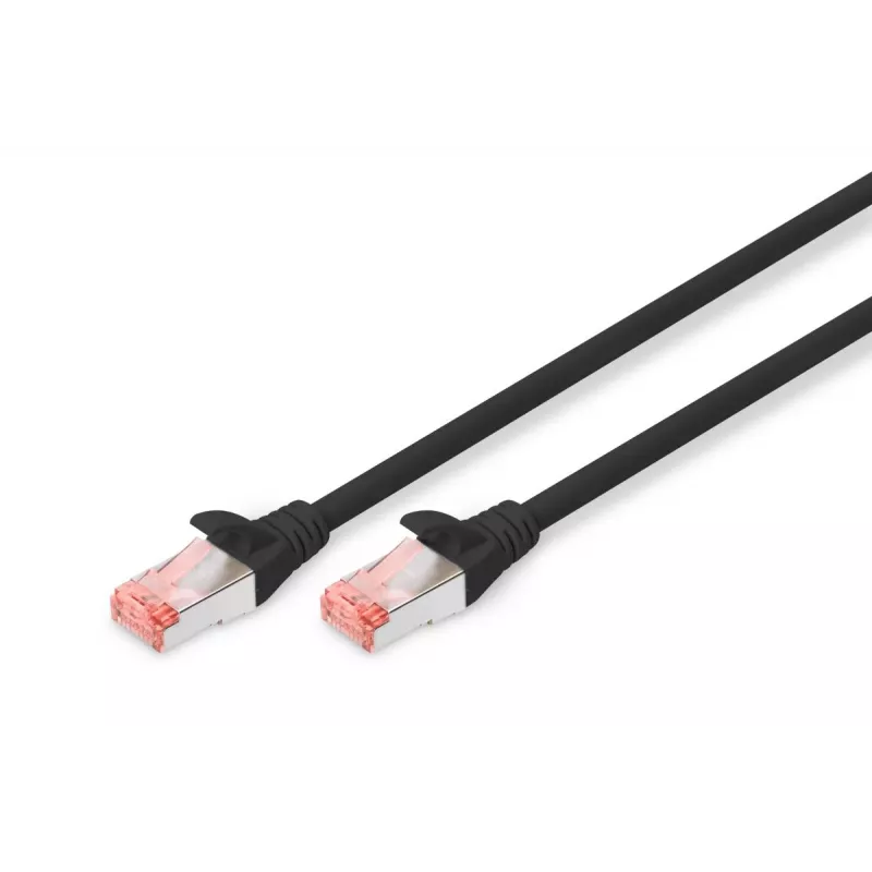DIGITUS Patchkabel - CAT6 - S/FTP - Snagless - Cu - 5m - schwarz