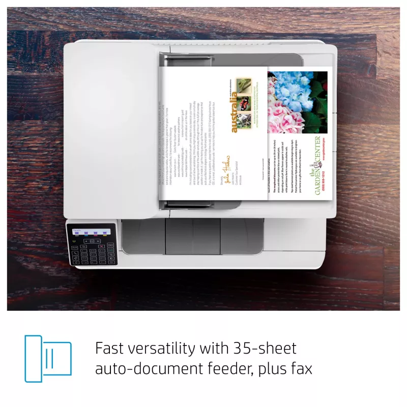 HP Color LaserJet Pro MFP M183fw, Laser, Farbdruck, 600 x 600 DPI, A4, Direktdruck, Weiß
