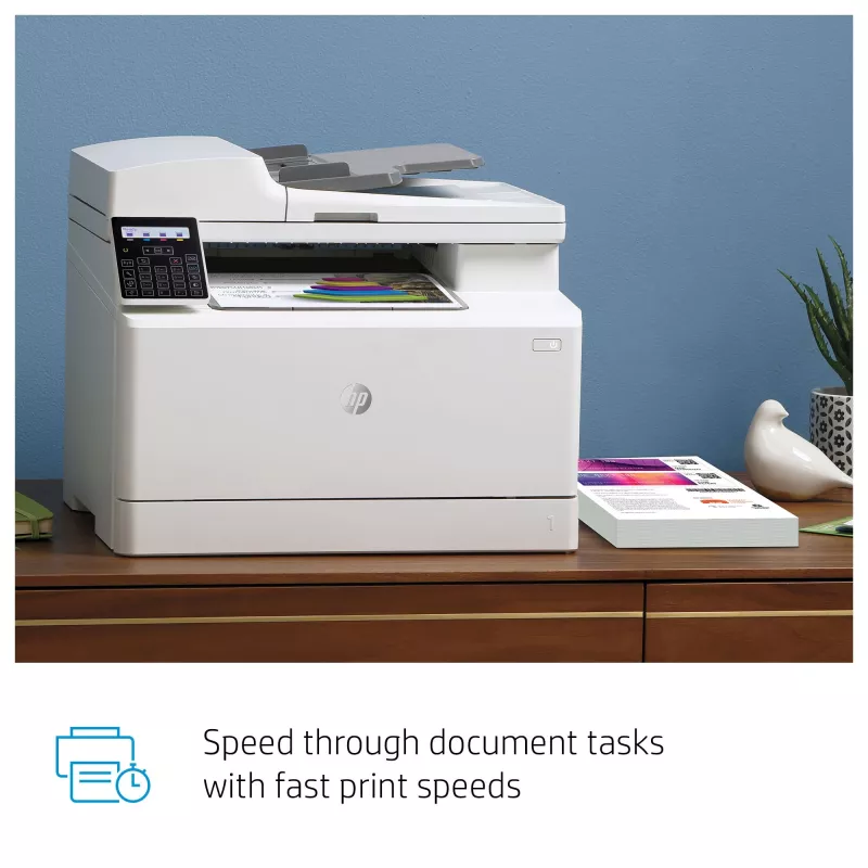 HP Color LaserJet Pro MFP M183fw, Laser, Farbdruck, 600 x 600 DPI, A4, Direktdruck, Weiß