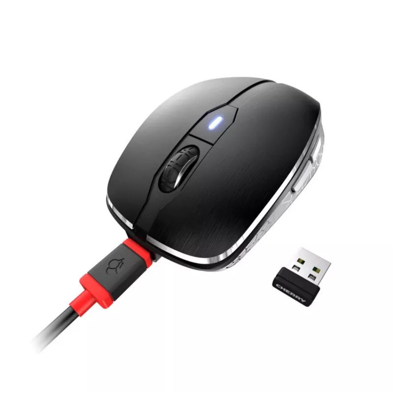 CHERRY MW 8C ADVANCED Maus Ambidextrous RF Wireless + Bluetooth Optisch 3000 DPI