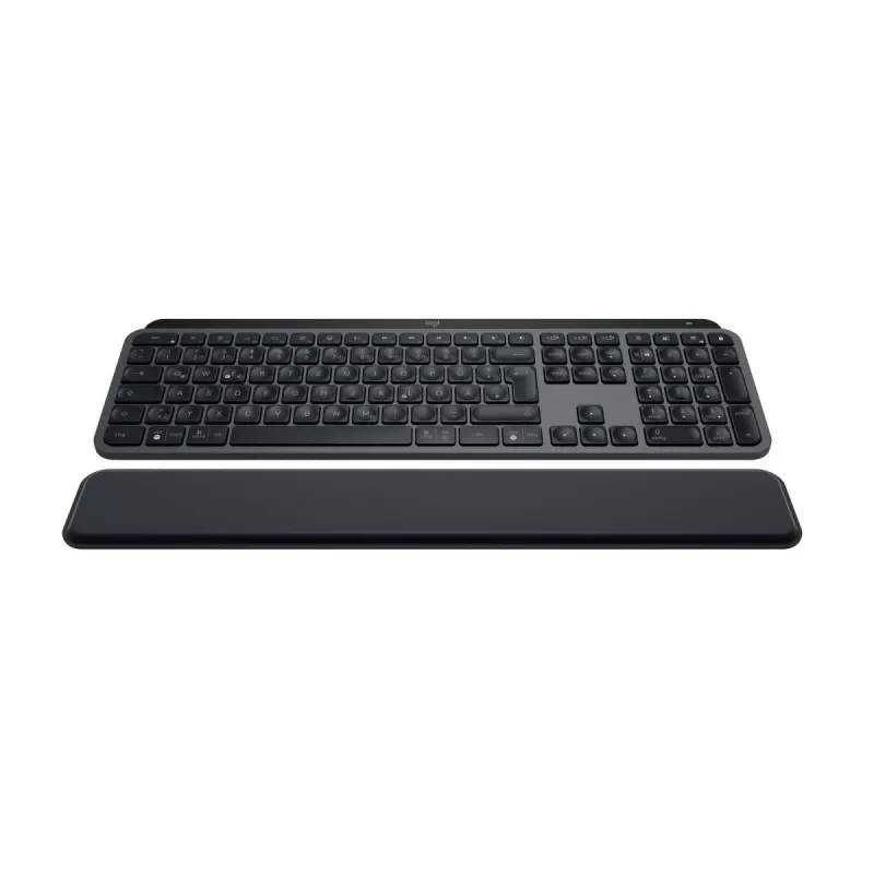 LOGITECH MX Keys S Tastatur Graphit mit Handballenauflage QWERTZ Deutsch