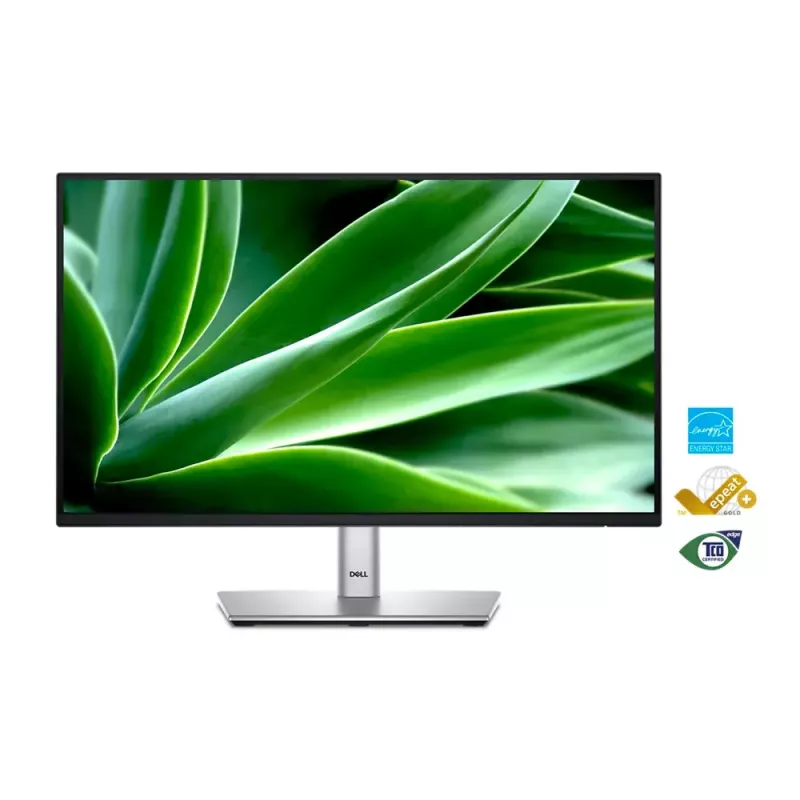 DELL P Series P2225H Computer Monitor 54,6 cm (21,5 Zoll) 1920 x 1080 Pixel Full HD LCD Schwarz, Silber