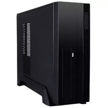Chieftec UE-02B Computergehäuse Mini Tower Schwarz 250 W