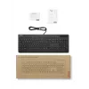 Kabelgebundene Full-Size-Smartcard-Tastatur Lenovo Smartcard Wired II — deutsches Layout, USB, 106 Tasten, schwarz