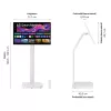 LG 32U889SA-W Computer Monitor 80 cm (31,5 Zoll) 3840 x 2160 Pixel 4K Ultra HD LCD Touchscreen Kiosk Weiß
