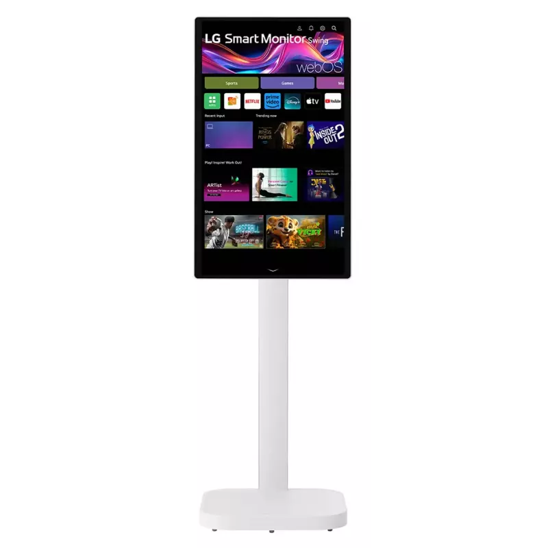 LG 32U889SA-W Computer Monitor 80 cm (31,5 Zoll) 3840 x 2160 Pixel 4K Ultra HD LCD Touchscreen Kiosk Weiß