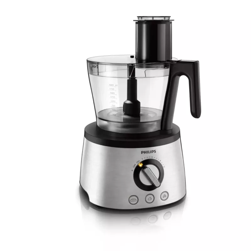 Küchenmaschine Philips HR7778/00 3,4 L Schüssel, 1300 W, 32 Funktionen, 12 Stufen, Edelstahl