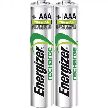 Wiederaufladbarer Akku Energizer Power Plus AAA NiMH 1,2 V, 2 Stück, 44,5 mm x 10,5 mm, 11 g