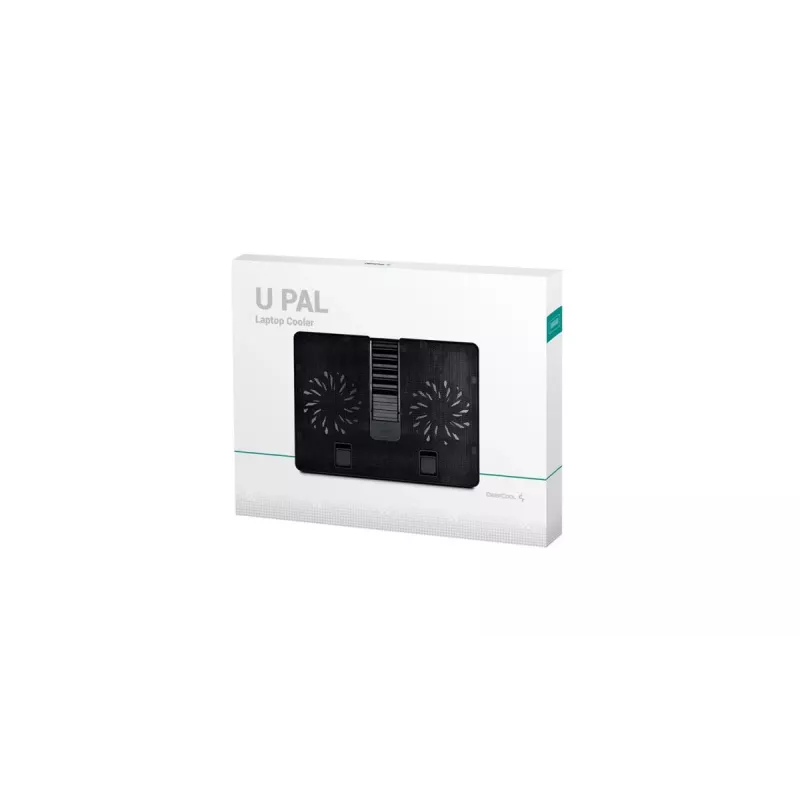 DEEPCOOL U Pal Laptop-Kühlpad 39,6 cm (15,6 Zoll) 1000 U/min – Schwarz