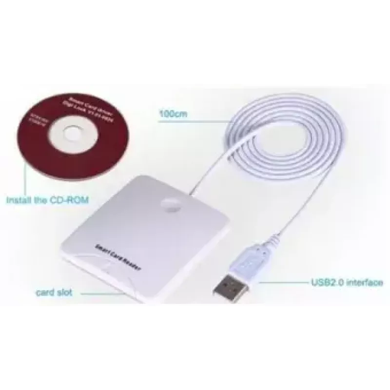 Transcend SMART CARD READER USB PC/SC N68 Weiß