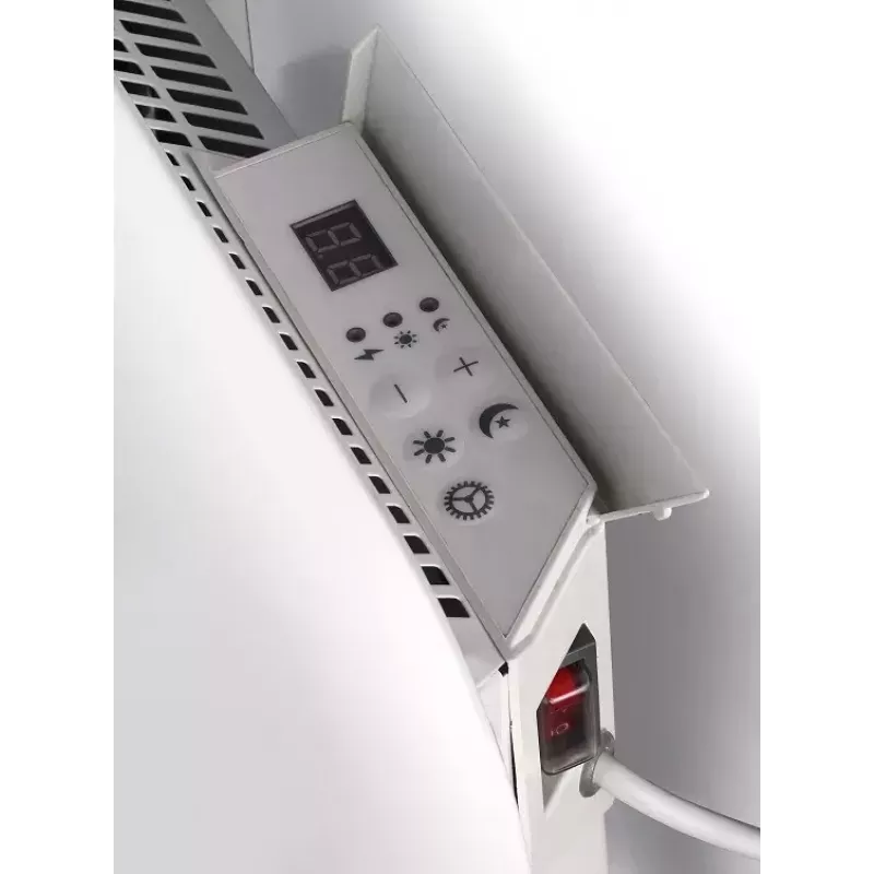 Mill Aluminium-Paneelheizkörper IB1200DN, 1200 W, geeignet für Räume bis 18 m², weiß