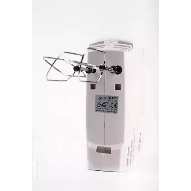 Handmixer Adler AD 4201 g — 300 W, 1 kg, grau/weiß