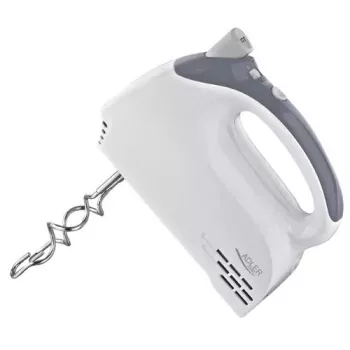 Handmixer Adler AD 4201 g — 300 W, 1 kg, grau/weiß