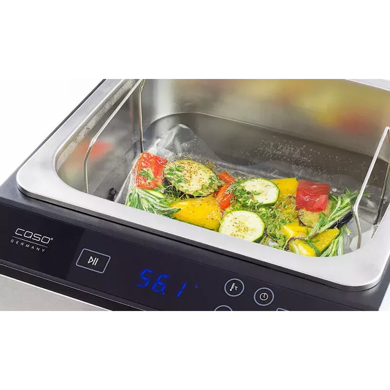 Immersion sous vide cooker Caso SV900 2000 W Edelstahl Tauchkreiselpumpe für präzises Niedertemperaturgaren