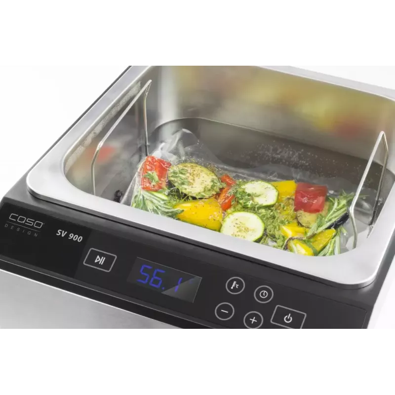 Immersion sous vide cooker Caso SV900 2000 W Edelstahl Tauchkreiselpumpe für präzises Niedertemperaturgaren