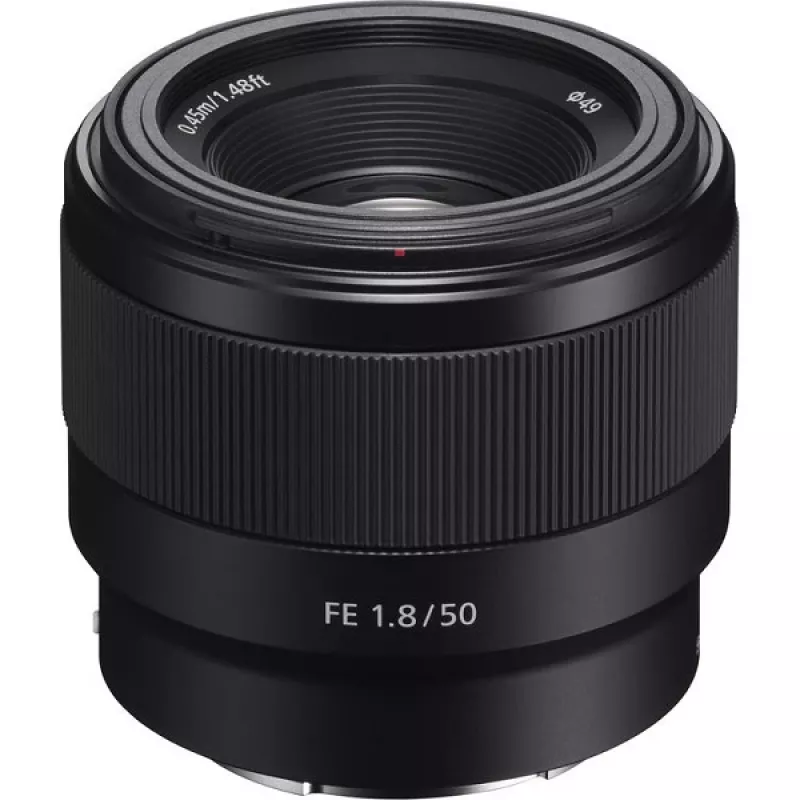 Objektiv Sony FE 50mm F1.8 SLR Schwarz SEL50F18F.SYX