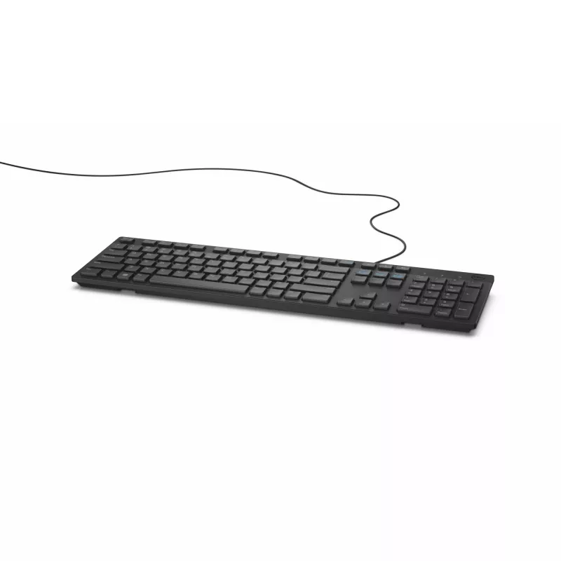 DELL Wired Tastatur - KB216 - US International (QWERTY) - Schwarz - (RTL BOX)