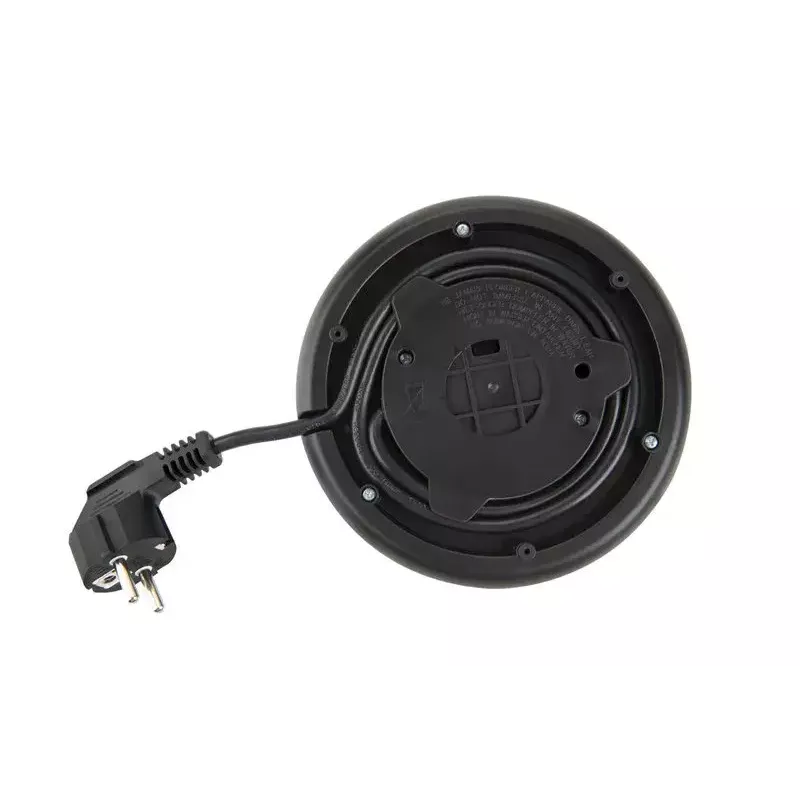 Elektrischer Wasserkocher Eta 1,7 L 2200 W Schwarz Edelstahl Transparent