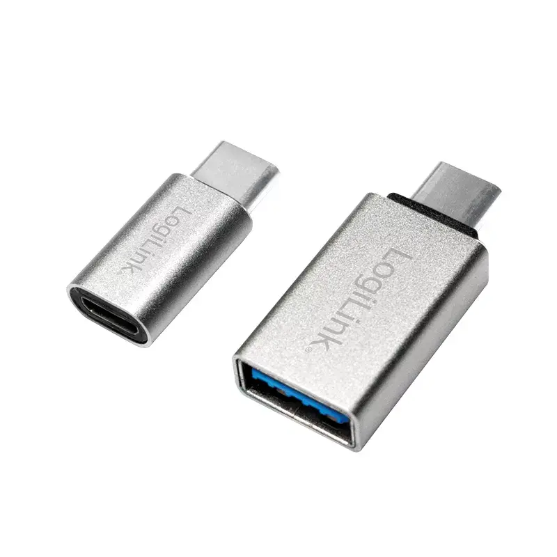 Kabeladapter LogiLink AU0040 USB 3.1 C USB 3.0 A Micro USB 2.0 Aluminium