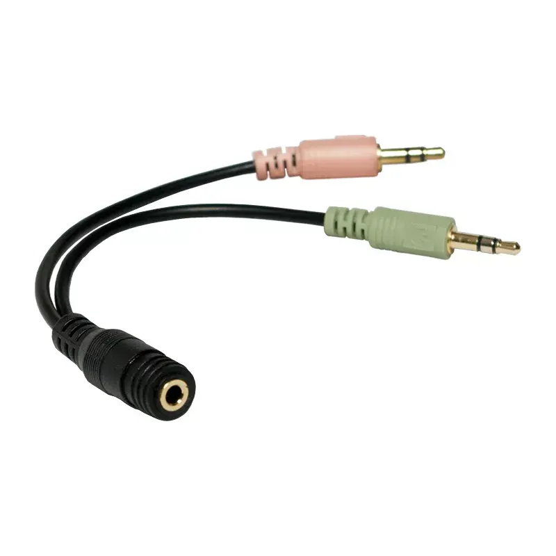 Audiokabel LogiLink CA0020 0,15 m 3,5 mm 2 x 3,5 mm Schwarz