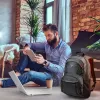Freizeitrucksack Port Designs Houston Schwarz Stoff