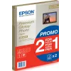 Epson Premium Glossy Photo Paper - A4 - 2x 15 Blatt
