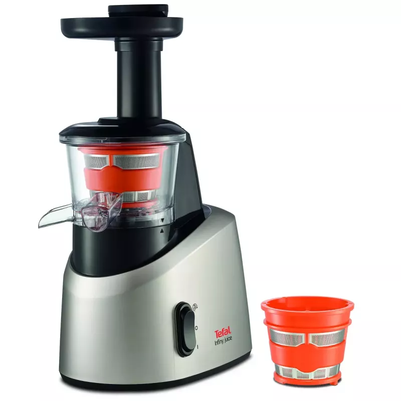 Tefal Infiny Juice ZC255B Entsafter 200 W Grau, Silber