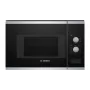 Bosch BFL520MS0 Mikrowelle Schwarz, Edelstahl Kombinationsmikrowelle Einbau 20 l 800 W